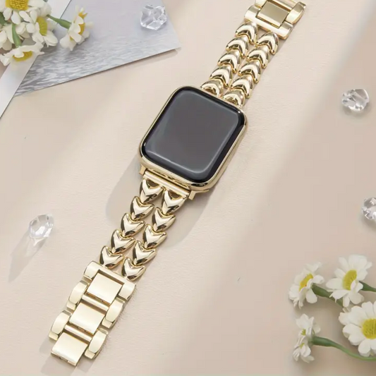 Apple Watch Strap- Heart-shaped Double Row