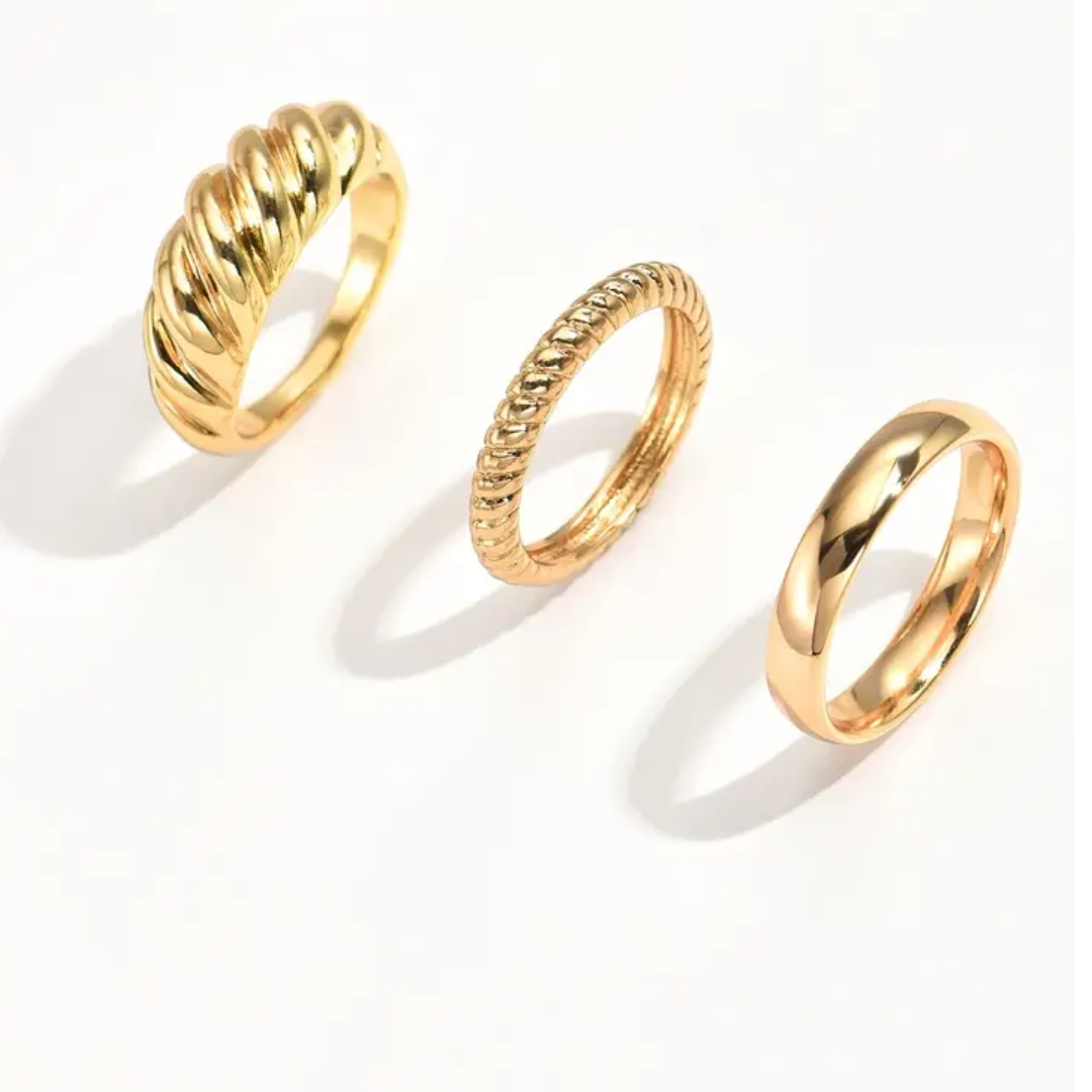 Twist & Dome Rings