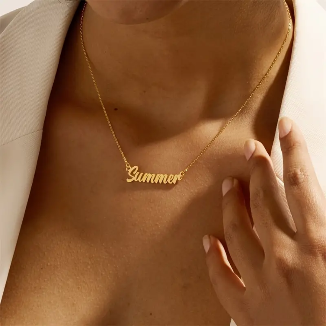 Customizable Cursive Name Necklace